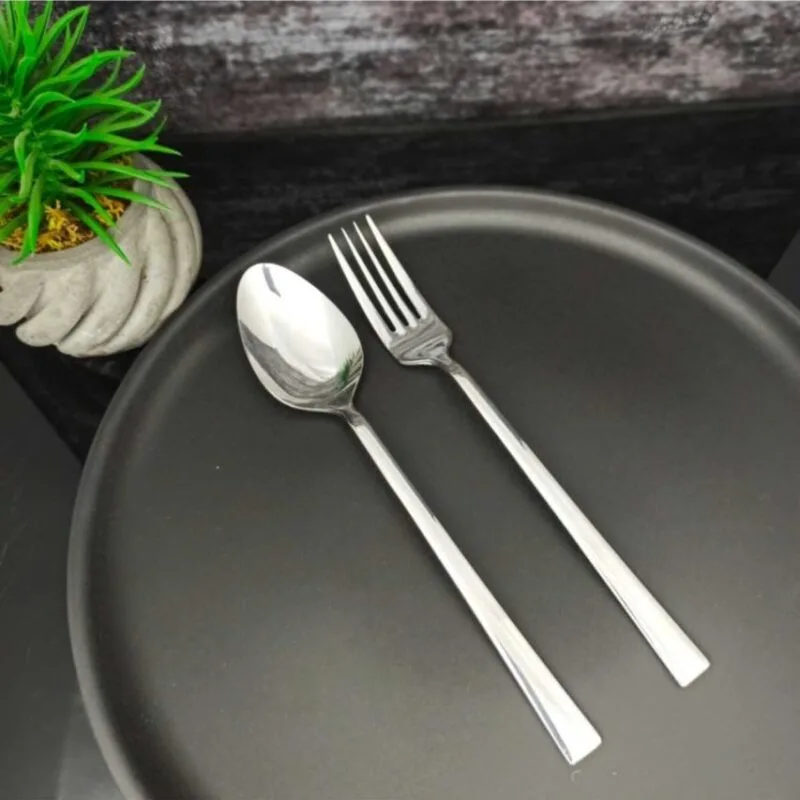 AKİRA HOME Sade 120 Parça Çatal Kaşık Takımı