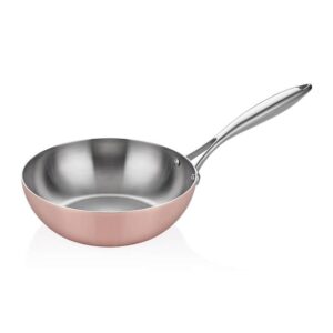 Altınbaşak Elit Multi Metal Wok Tava 24 cm Bakır