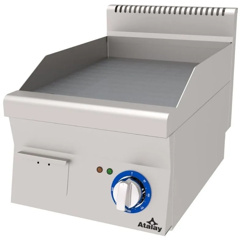 Atalay 600 Seri Düz Pleyt Izgara Set Üstü Elektrikli 40x60 Cm