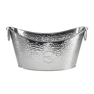 Biradlı Groovy GRV-1010 Çelik Şişe Kovası, 9 L, Parlak