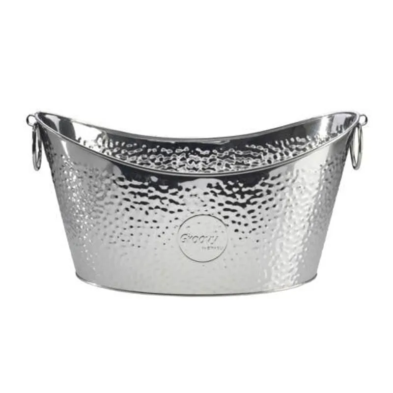 Biradlı Groovy GRV-1010 Çelik Şişe Kovası, 9 L, Parlak