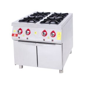 DRN Dolaplı Ocak 4'lü Gazlı 100x100