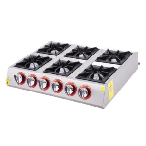 DRN Set Üstü Mini Ocak 6'lı   75x50   Gazlı