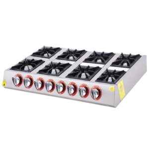 DRN  Set Üstü Mini Ocak  8'li 100x50  Gazlı