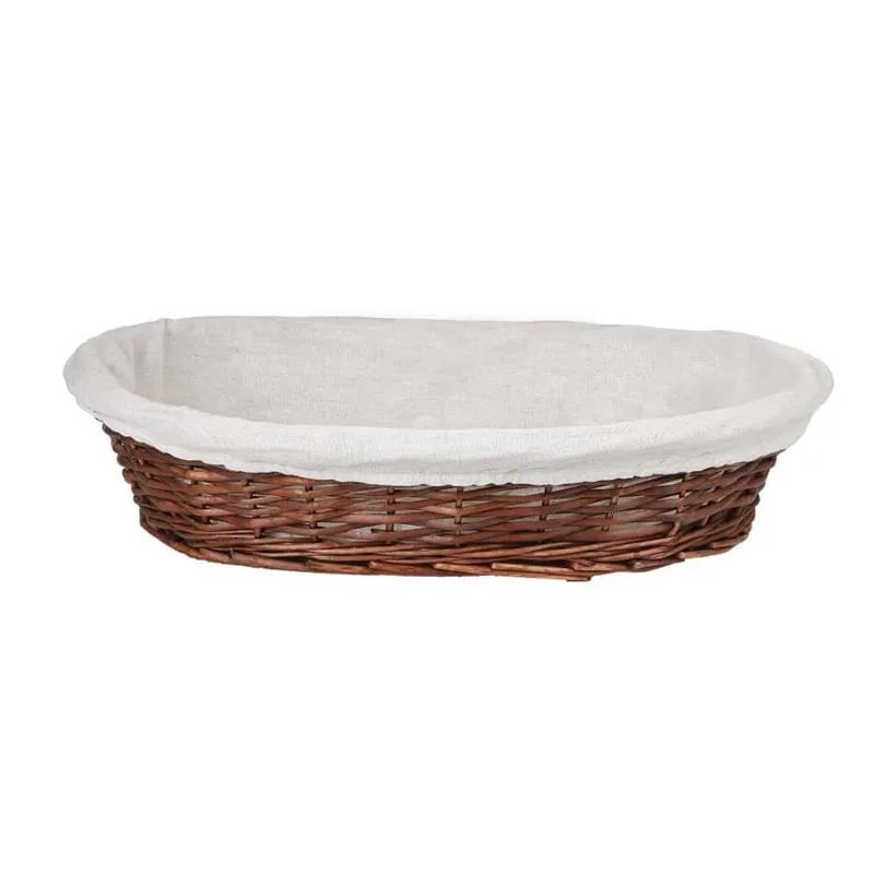 Epinox ESO-55R Hasır Bezli Oval Açık Büfe Sepeti 55 cm