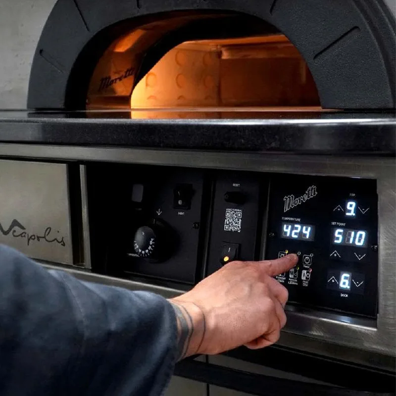 Moretti Forni Neapolıs 4 Pizza Fırını Elektrikli Ø 33 cm 4 Pizza Kapasiteli