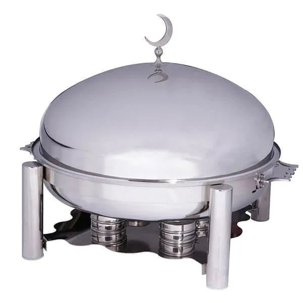 Öztiryakiler Chafing Dish, Yuvarlak 60 cm Kapak, Ortadoğu Model