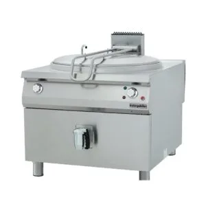 Öztiryakiler İndirekt Kaymatma Tenceresi Silindirik Kazanlı Gazlı 250 L 100x110x85 Cm