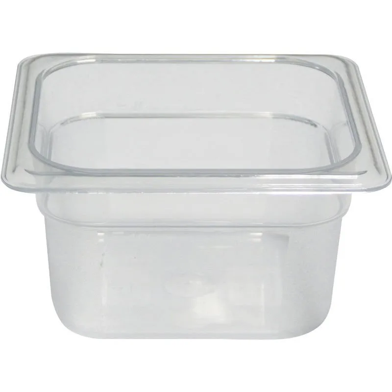 Öztiryakiler Polikarbon Gastronorm Küvet, GN 1/9-100, 17x10x10 cm