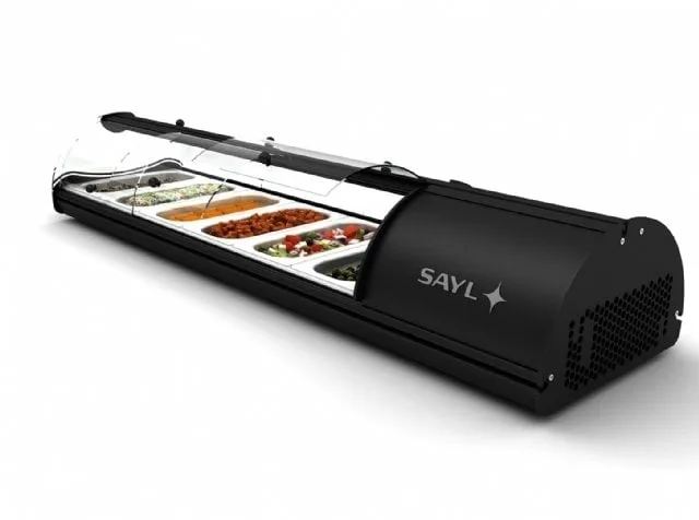 Sayl Soğuk Teşhir Dolabı Self Servis Line Tapas/Cuba Plana S6NP