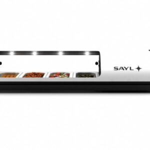 Sayl  Soğutmalı Set Üstü Saladbar GN 4x1/3-40 Kapasiteli   SELF SERVICE LINE- TAPAS/CUBA GN/PLANA- S4N