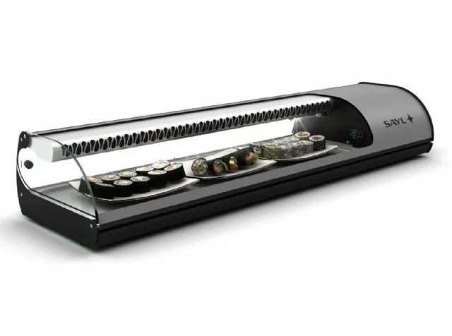 Sayl Standart Sushi Cuba Plana VS6NP Sushi Dolabı