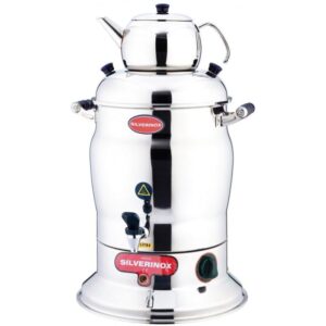 Silverinox Çay Semaveri 1 Demlikli 7 Lt