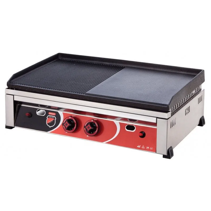 Silverinox Döküm Izgara Doğalgazlı 75x54 Cm
