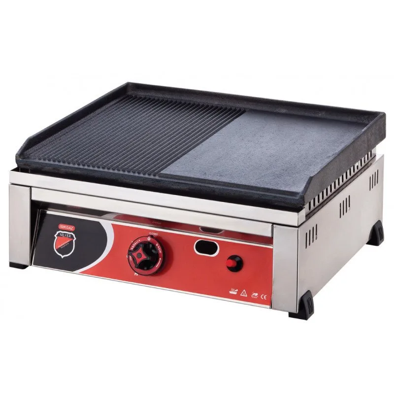 Silverinox Döküm Izgara Doğalgazlı 55x54 Cm
