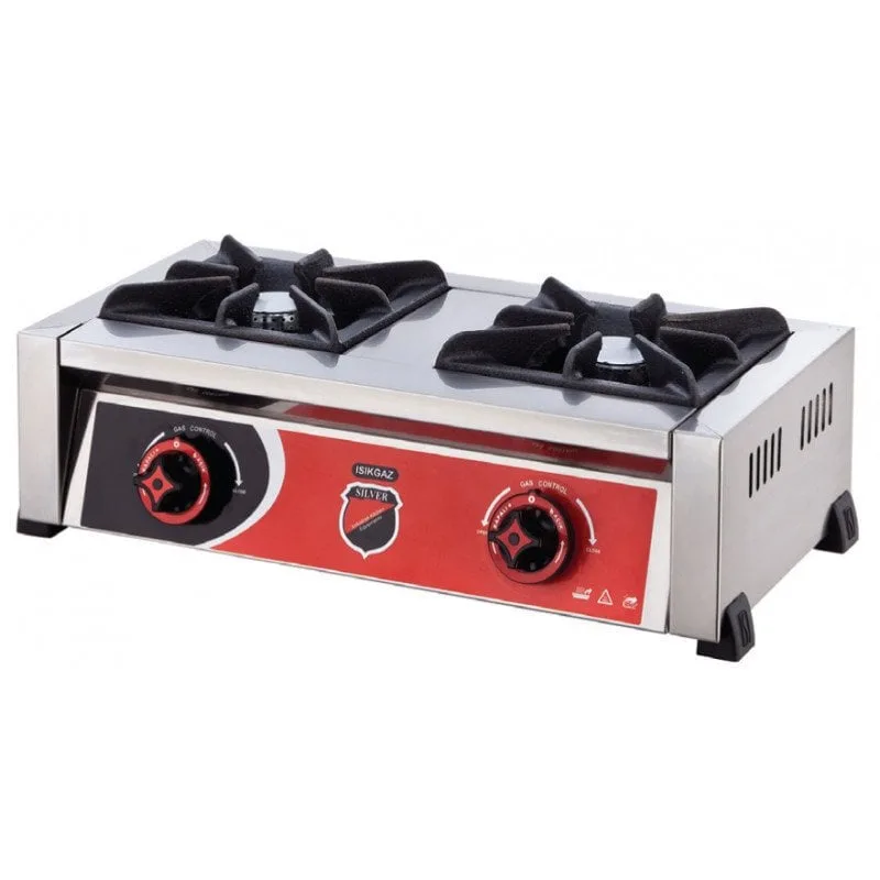Silverinox Doğalgazlı CE Setüstü Mini Ocak 2 Back