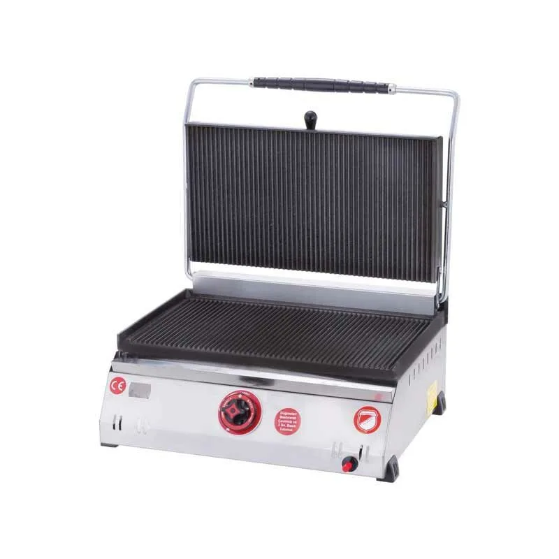Silverinox Tost Makinesi 16 Dilim Doğalgazlı
