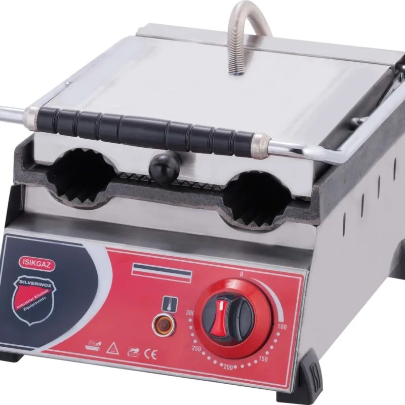 Silverinox Dürüm Tost Makinesi 2’li Dürüm