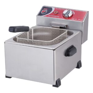 Silverinox Fritöz Set Üstü Elektrikli 5 L 28x56 Cm