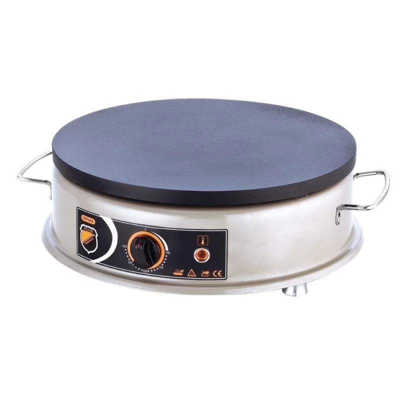 Silverinox Krep Makinesi 1 Pleyt İnox 40 Cm