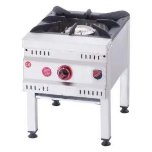 Silverinox Yer Ocağı 1 Yanış LPG-NG