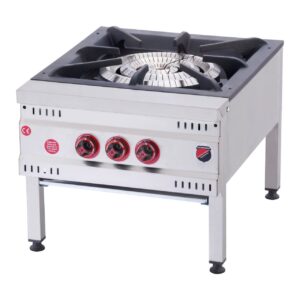 Silverinox Yer Ocağı 3 Yanış LPG-NG