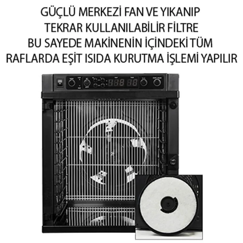 Tribest Sedona Express Meyve Ve Sebze Kurutma Makinesi 25 Lt.