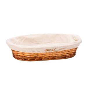 Zicco JN 554012 PYCL Dikdörtgen Ekmek Sepeti 55x40x12 cm Açık Renk
