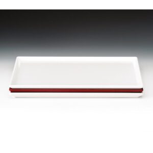 Zicco K-2045 Teşhir Tabağı Melamin 25x35 cm Kırmızı