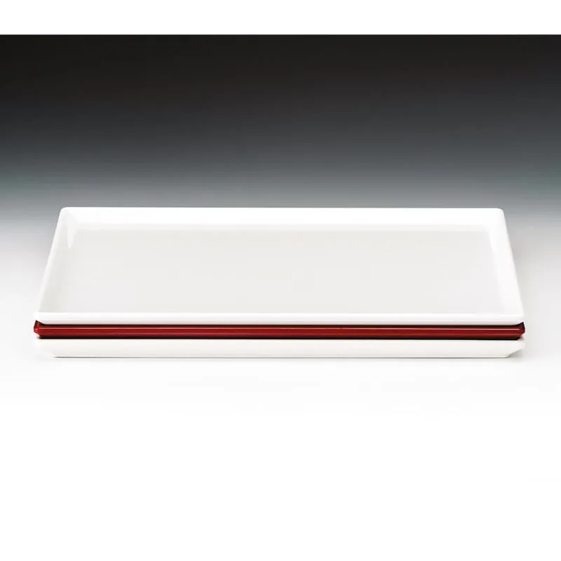 Zicco K-2045 Teşhir Tabağı Melamin 25x35 cm Kırmızı