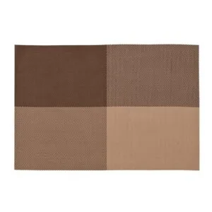 Zicco P26 1029 Z 263 Plastik Örgülü Amerikan Servis 30x45 cm Kahverengi
