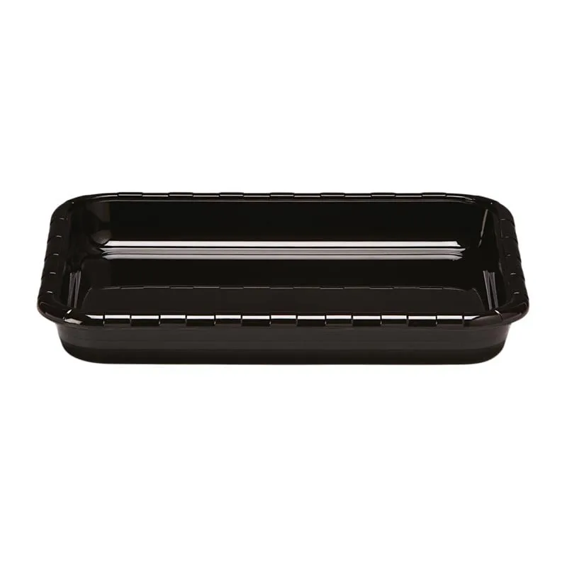 Zicco ZCP-557 Polikarbon Meze Kabı 32.5x26.5x4.5 cm Siyah