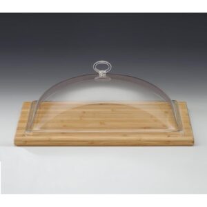 Zicco ZCP-689 Akrilik Kapaklı Ahşap Altlı Fanus 30x40x12 cm