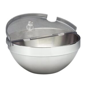 Zicco ZCP-692 Çift Çidarlı Çelik Kase Polikarbon Kapaklı 23x11 cm