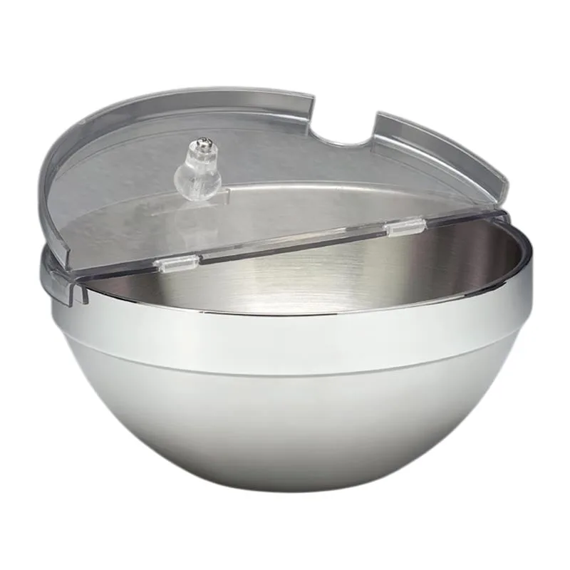 Zicco ZCP-692 Çift Çidarlı Çelik Kase Polikarbon Kapaklı 23x11 cm