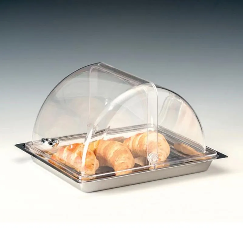 Zicco ZCP-714 Rolltop Kapaklı Polikarbon Muhafaza Kabı GN 1/2 30x36 cm