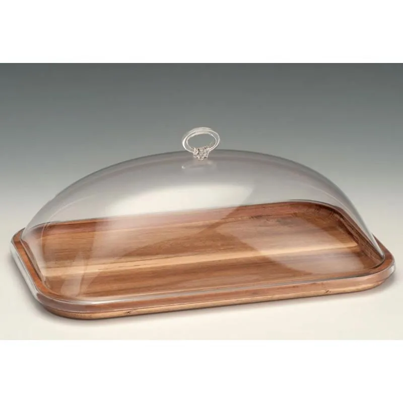 Zicco ZCP-748 Ahşap Altlı Akrilik Kapaklı Fanus 25x39 cm