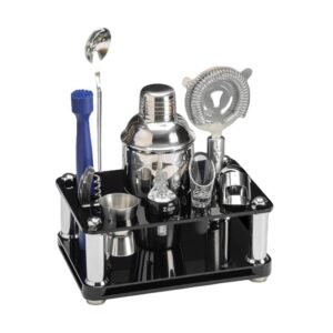 Zicco ZCP-760 Akrilik Standlı Bar Kokteyl Seti Takımı 9 Parça