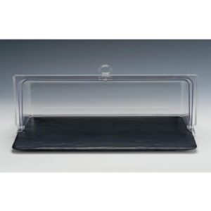 Zicco ZCP-769 Polikarbon Rolltop Kapaklı Melamin Altlı Muhafaza Kabı GN 1/1 32x52 cm