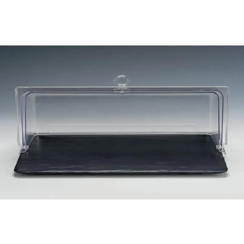 Zicco ZCP-769 Polikarbon Rolltop Kapaklı Melamin Altlı Muhafaza Kabı GN 1/1 32x52 cm