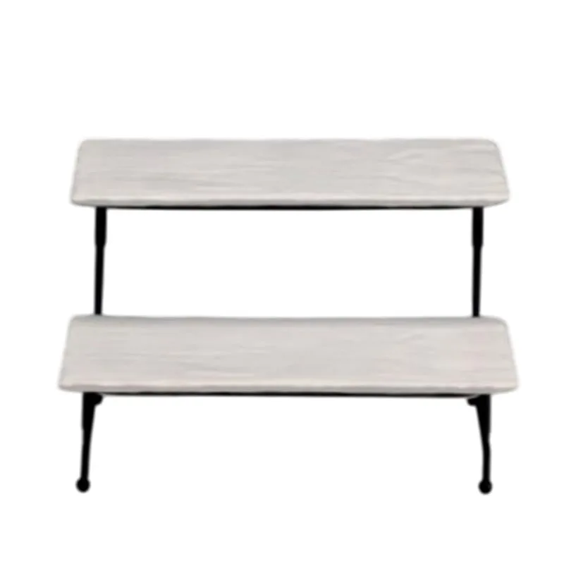 Zicco ZCP-788 Telli Melamin Teşhir Standı 33x30x17 cm Beyaz