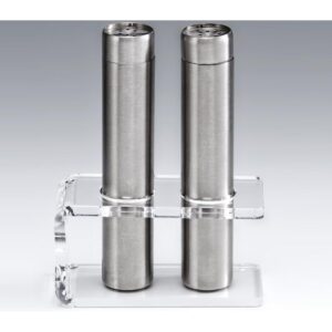 Zicco ZKC 2700/T Akrilik Standlı Tuzluk Biberlik Takımı 12 cm