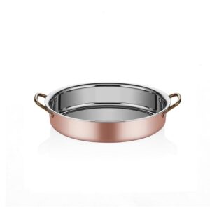 Altınbaşak A 101OC 28 Multi Metal Oval Derin Sahan 28x21 cm Bakır