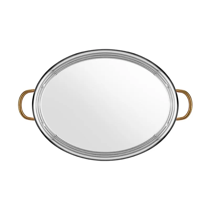 Altınbaşak A 101OS 25 Multi Metal Bakır Oval Sığ Omlet Tavası 25x17 cm