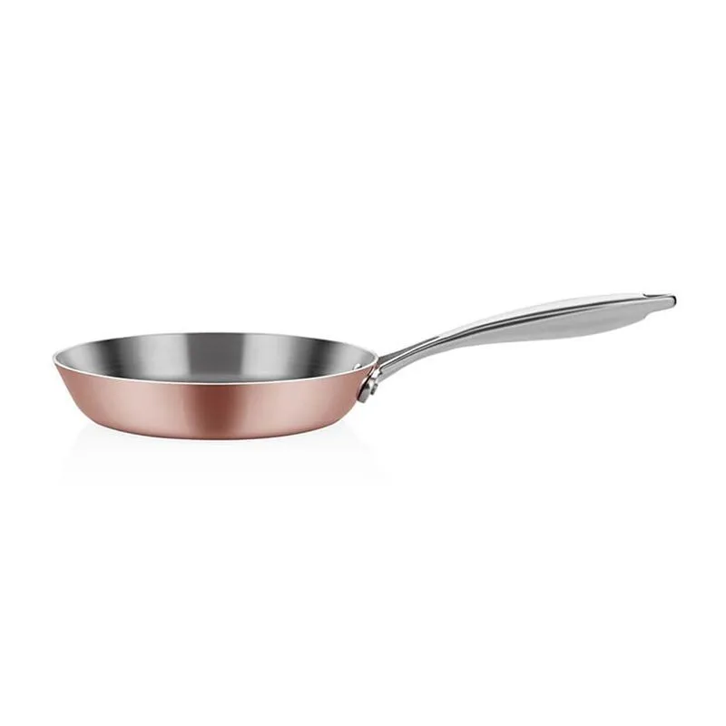 Altınbaşak A 102KT 24 Elit Multi Metal Kızartma Tavası 24 cm Bakır