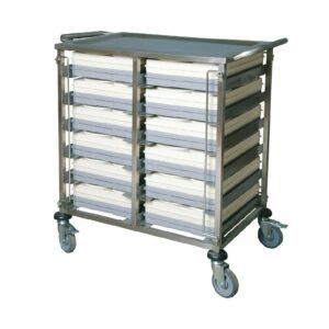 Avatherm Thermo Tepsi Taşıma Arabası 12 Tepsi