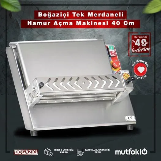 Boğaziçi BHA-40T.01 Hamur Açma Makinesi 40 Cm