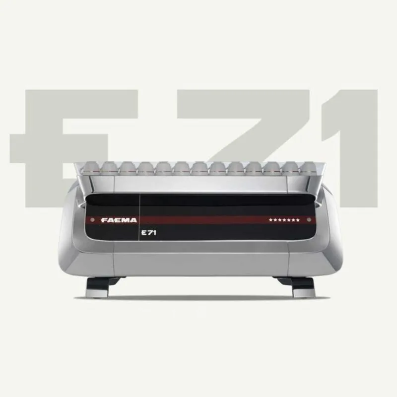 Faema E71 A/2 Touch Black Tam Otomatik Espresso Kahve Makinesi, 2 Gruplu