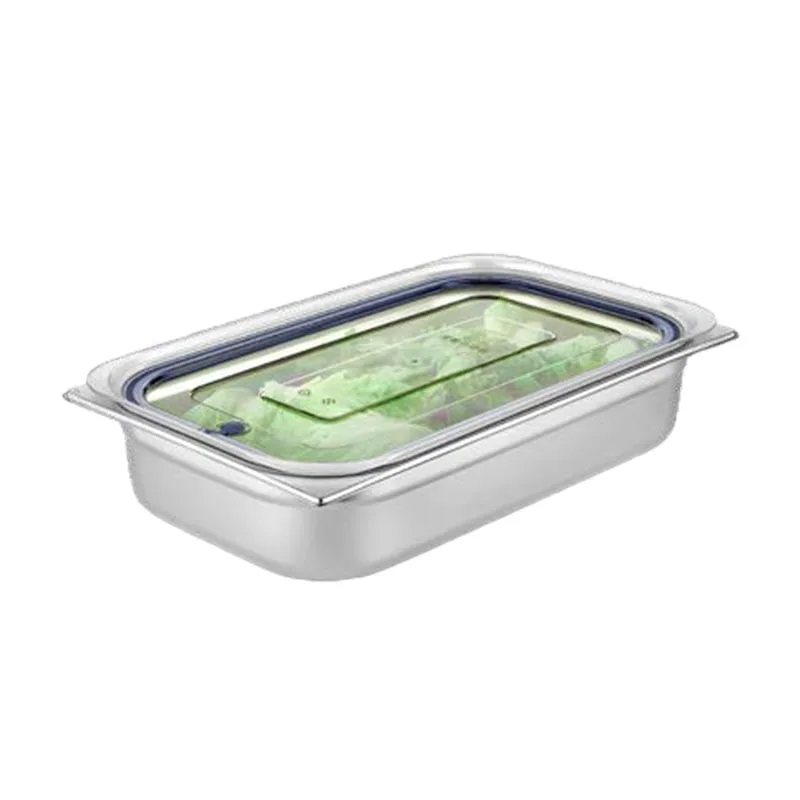 GastroPlast GN 1/1 Sızdırmaz Polikarbon Gastronorm Kapağı Mavi