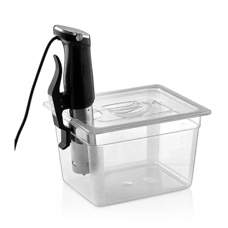GastroPlast GN 1/2 Sous Vide Uyumlu Gastronom Küvet Kapağı Şeffaf